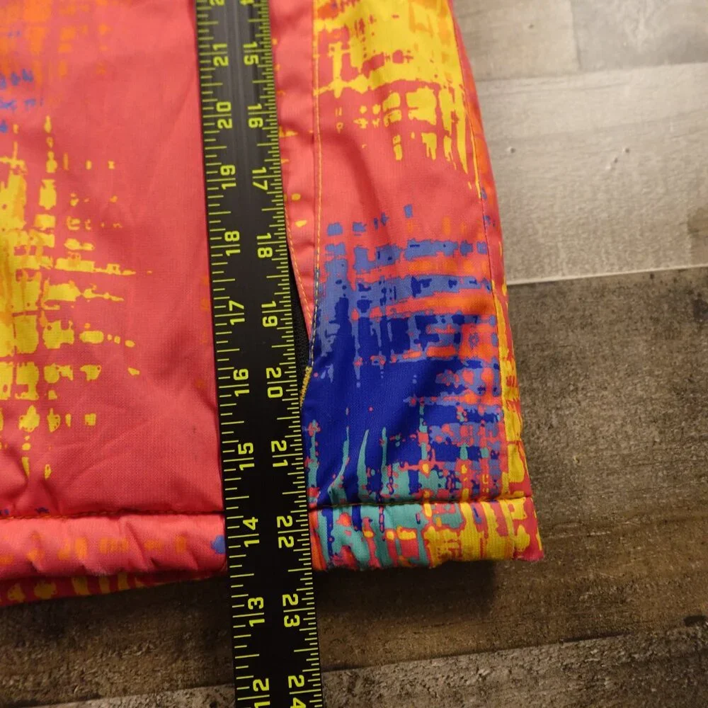 Gemyse Ski Snowboard Jacket Girls' Size Large‎ (10/12) – Bright Multicolor Print